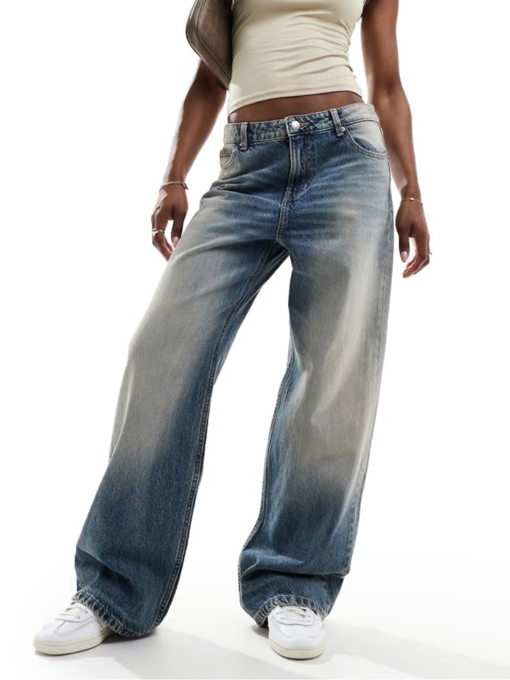 Bershka wide leg jeans